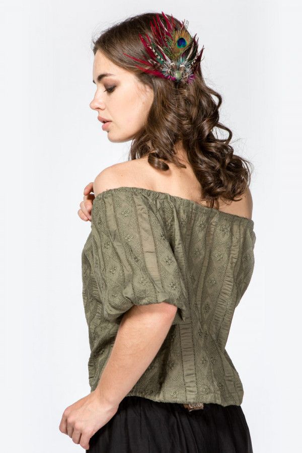 Заколка для волос Пурпур