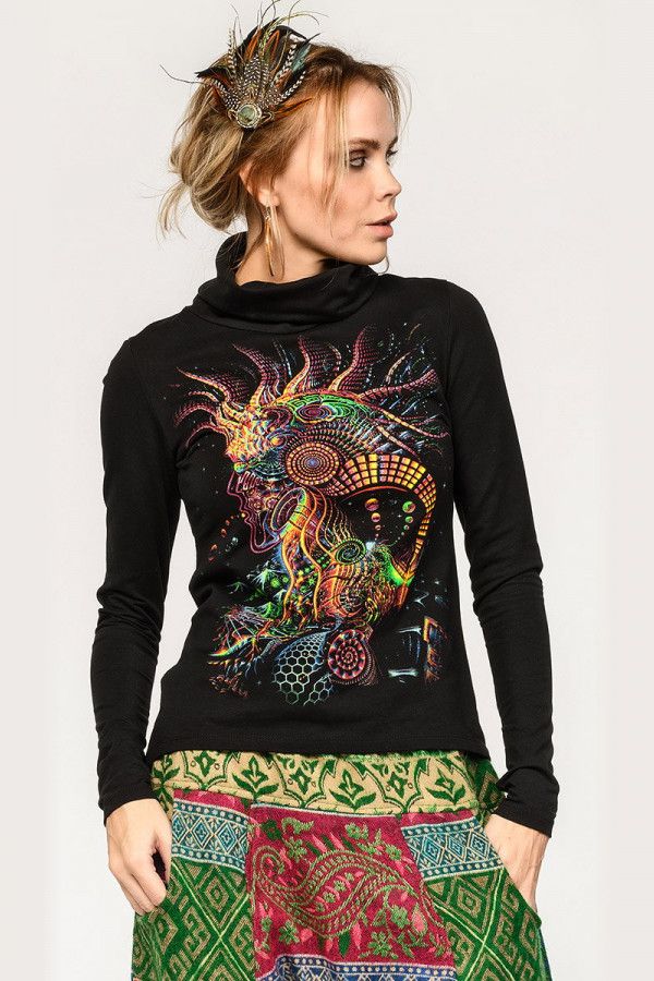 Заколка перьевая Махаон