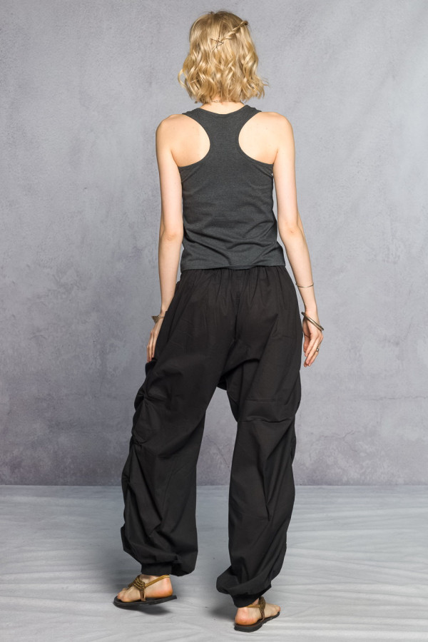 Маечка однотонная Серая ночь