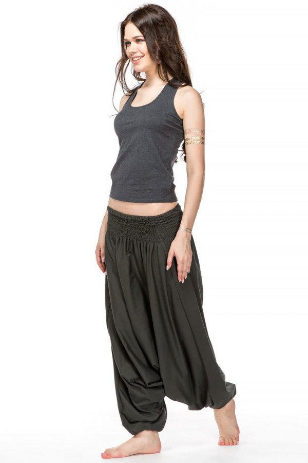 Маечка однотонная Серая ночь