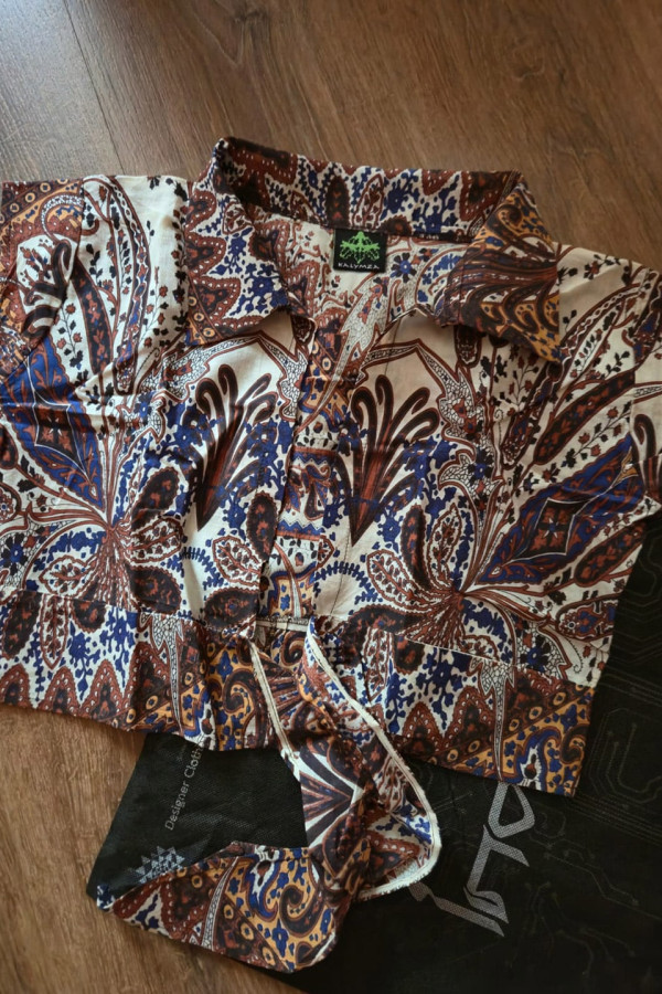 Топик с узорами Пероба