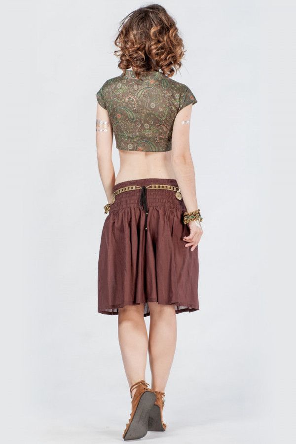 Топ с воротником Багмати