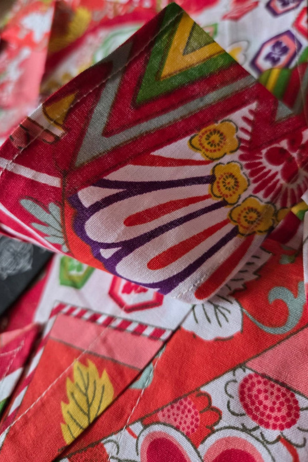 Топик летний с цветами Ванбах