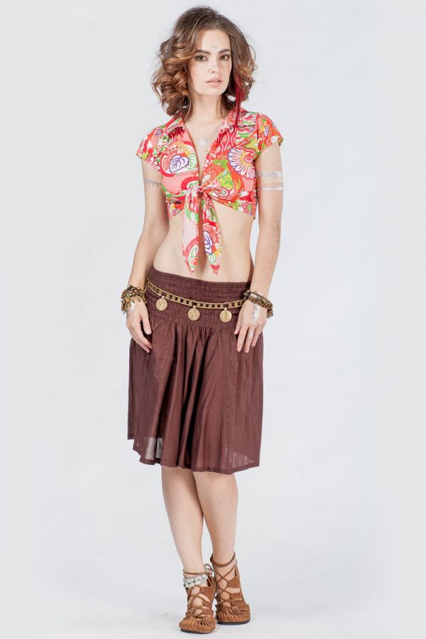 Топик летний с цветами Ванбах