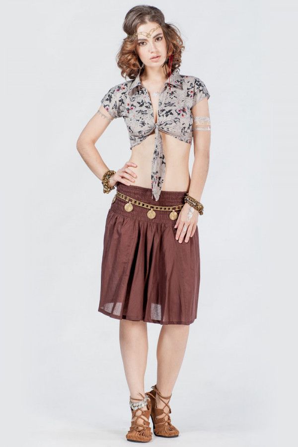 Серый топ Аврюз