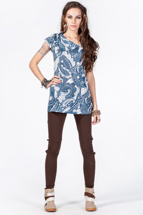 Летняя туника Морские узоры