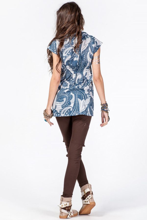 Летняя туника Морские узоры