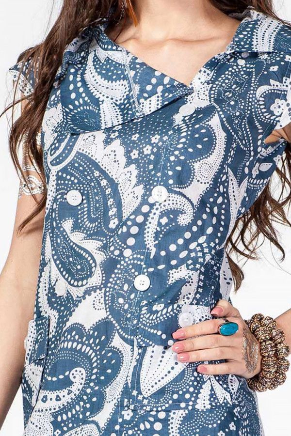 Летняя туника Морские узоры