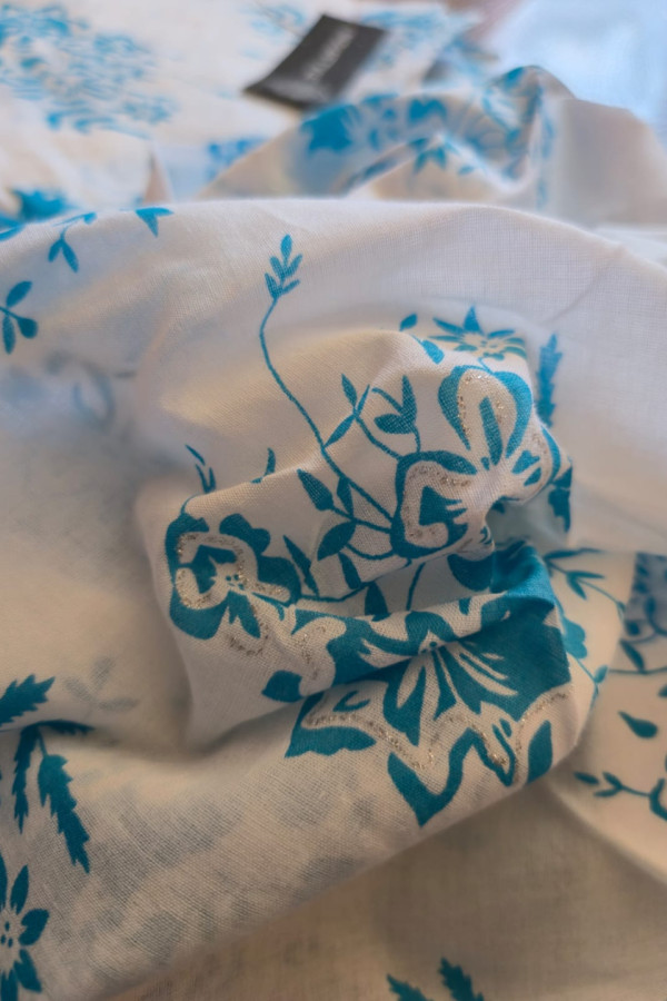 Туника с цветами Облака