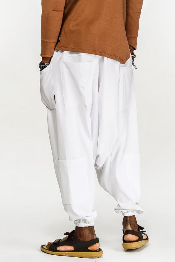 Белые шаровары Кумбха