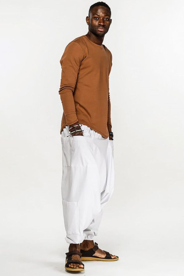 Белые шаровары Кумбха