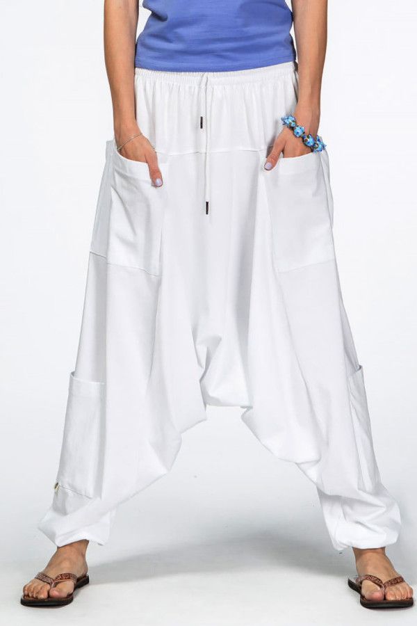 Шаровары белые Падме