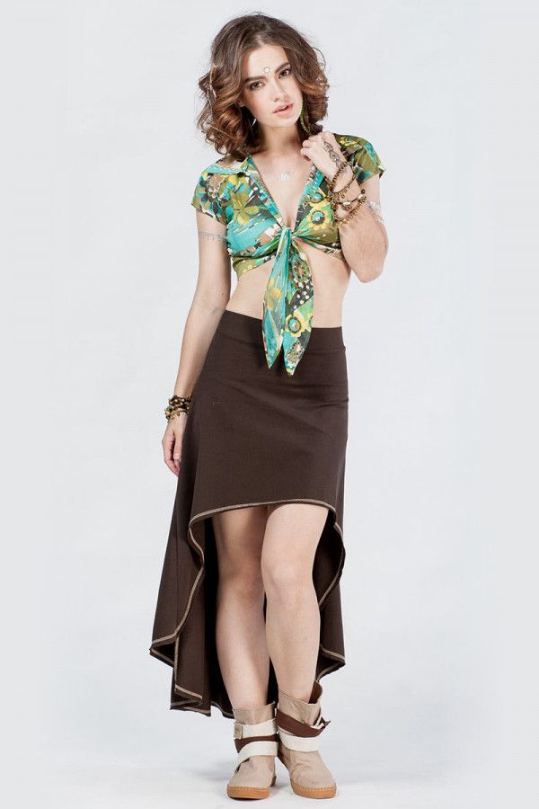 Топ на завязках Буйство красок