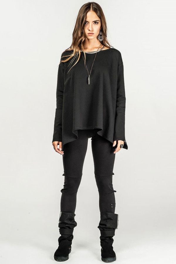 Леггинсы черные Атилла