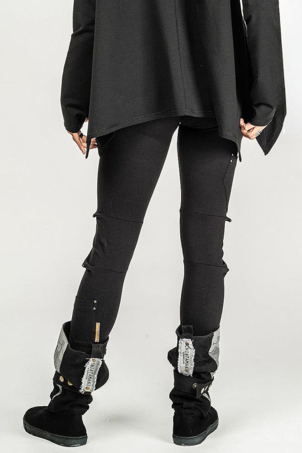 Леггинсы черные Атилла