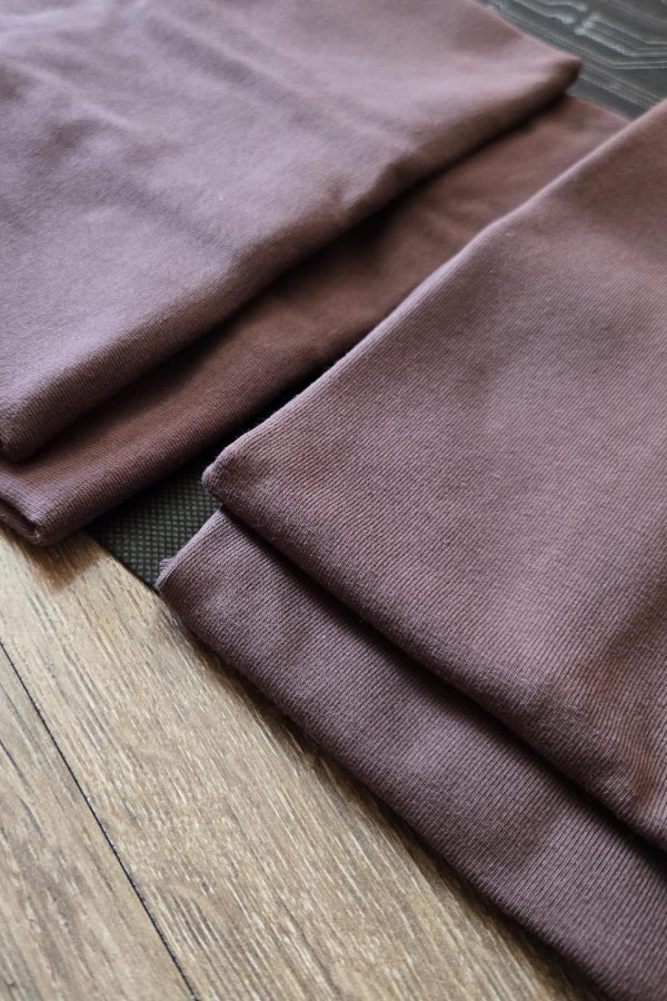 Однотонная майка Шоколад