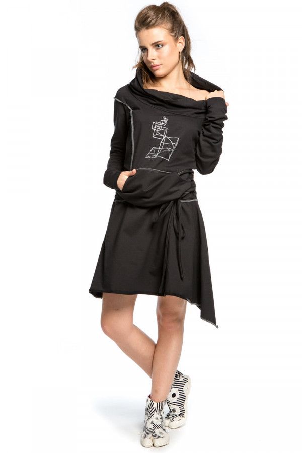 Дизайнерское платье Золотое сечение