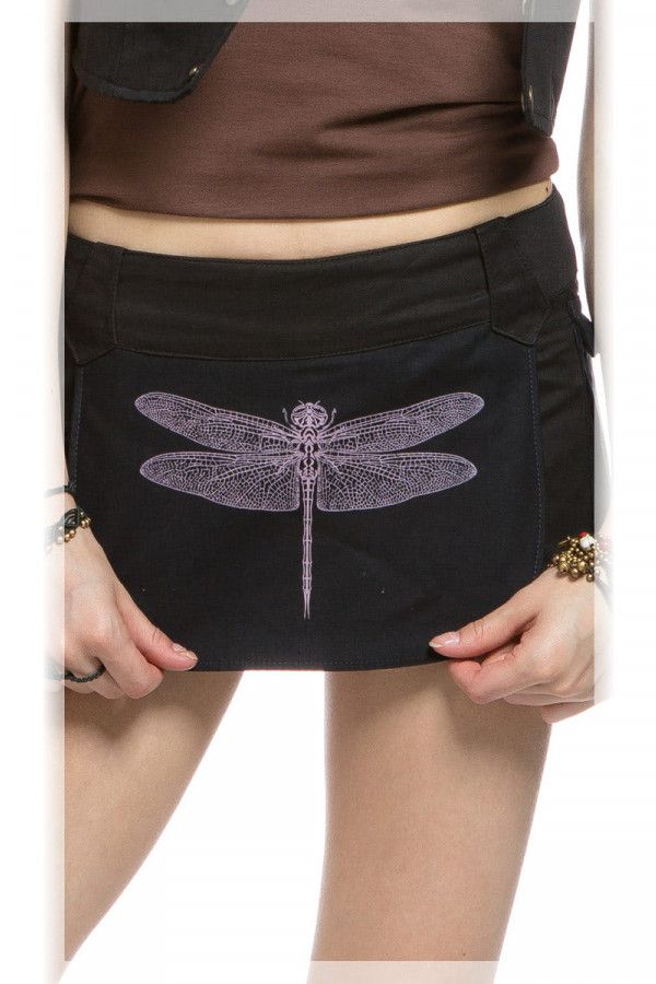 Черные шорты Стрекоза