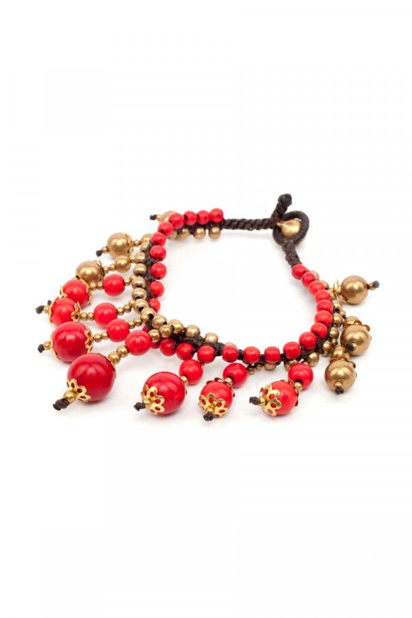 Браслет с бусинами Айнур