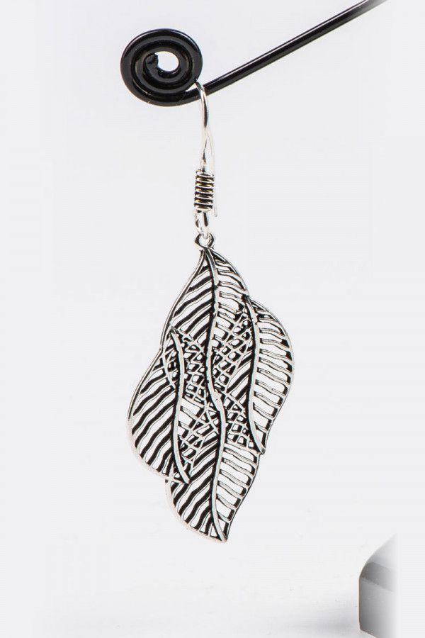 Серьги подвески Листопад