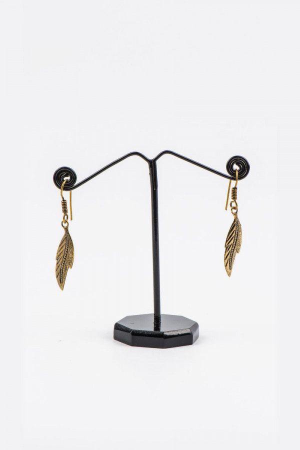 Серьги этнические Проба пера