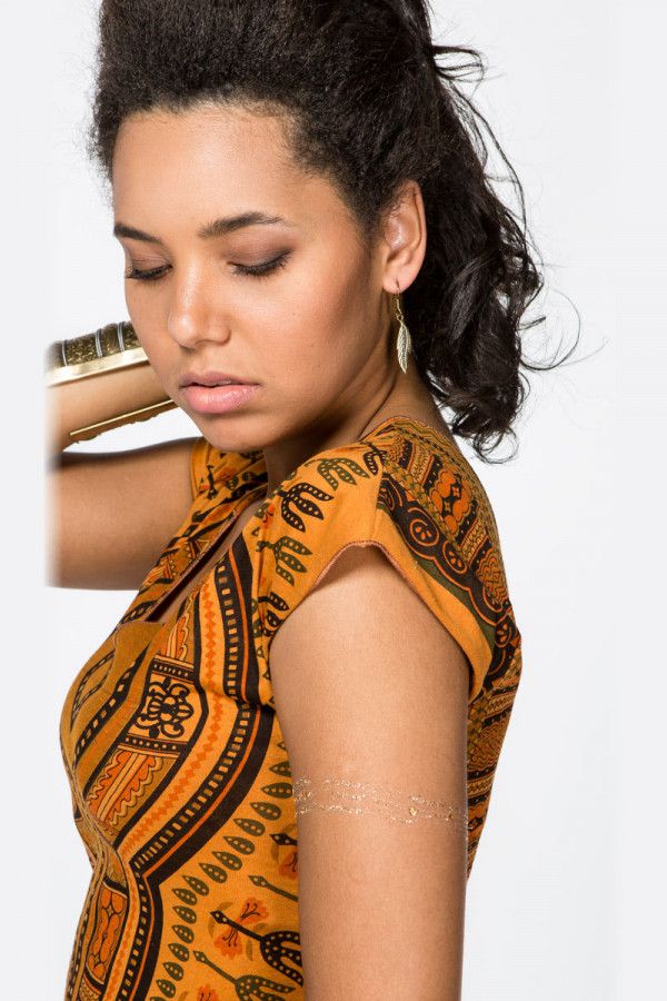 Серьги этнические Проба пера