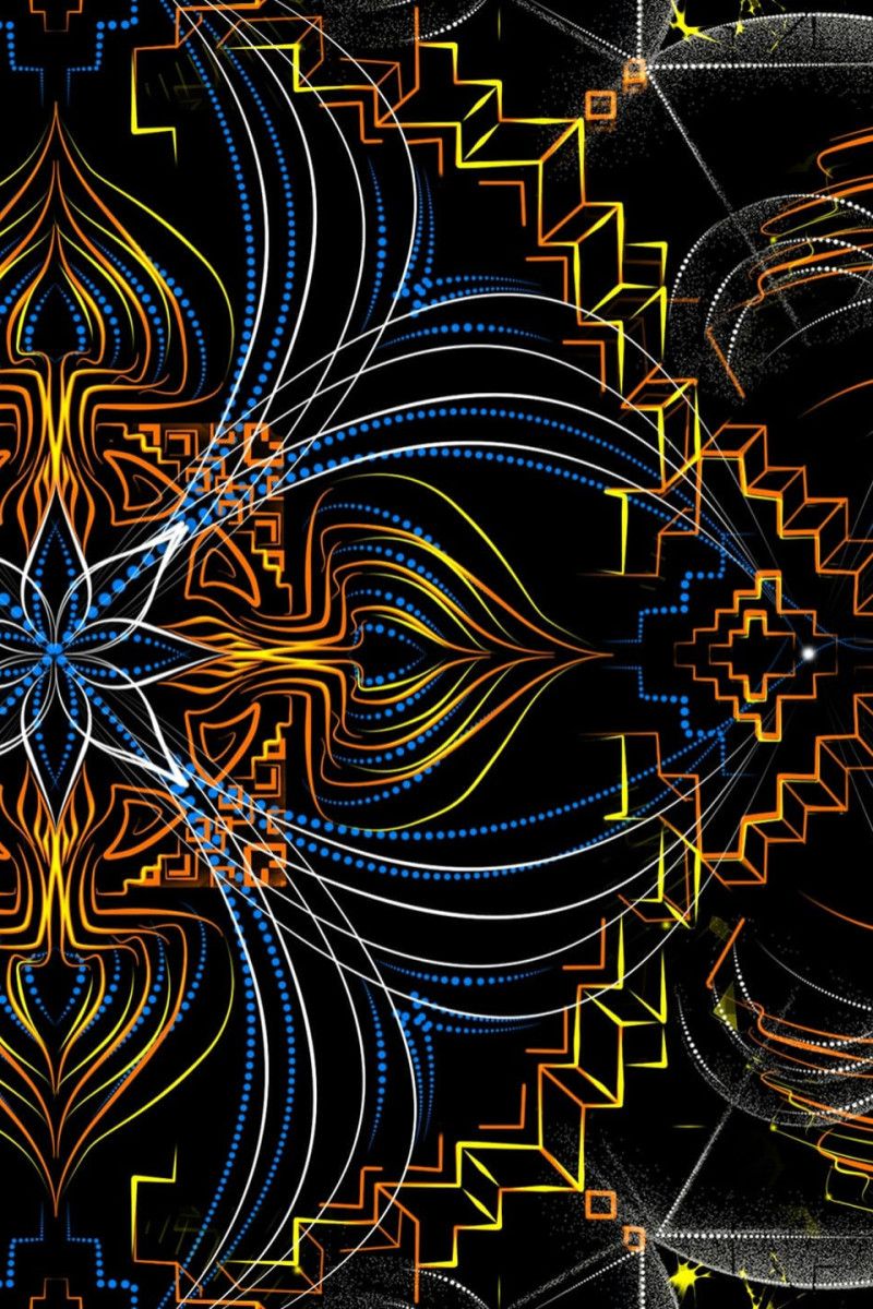 Мужская авторская футболка Mandala