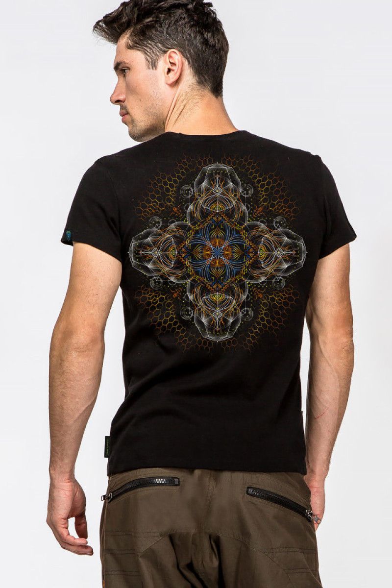Мужская авторская футболка Mandala