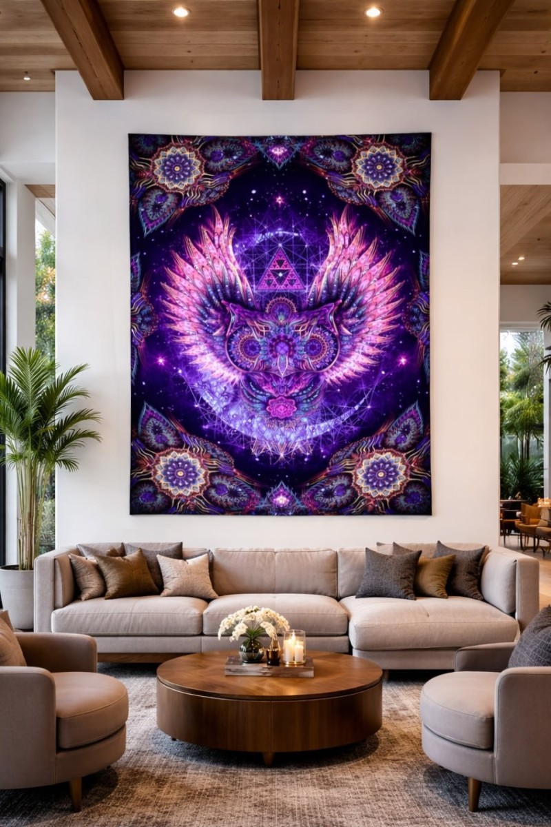 Флюрное полотно на стену INSOMNIA