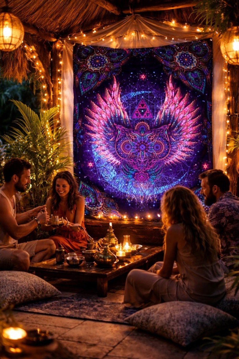 Флюрное полотно на стену INSOMNIA