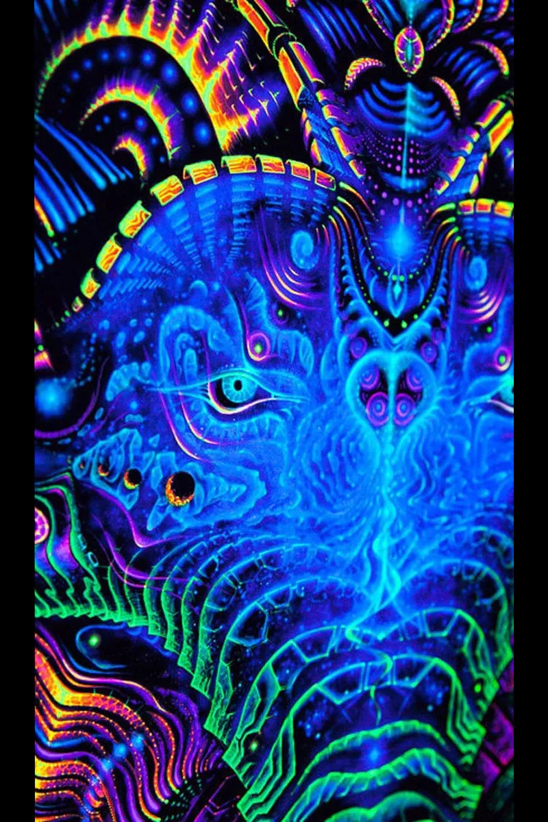 Космическое шаманское флюороискусство «MATRIX ARCHETYPE»