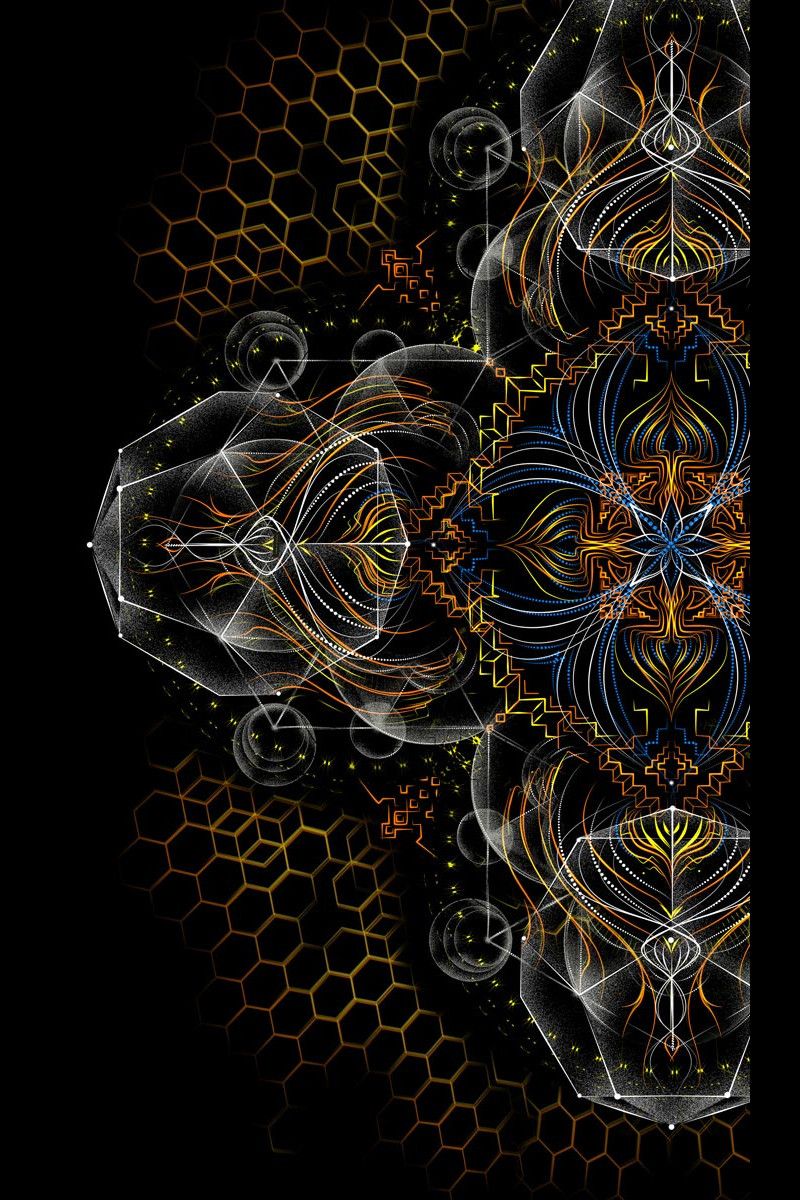 Кофта асимметричная Mandala