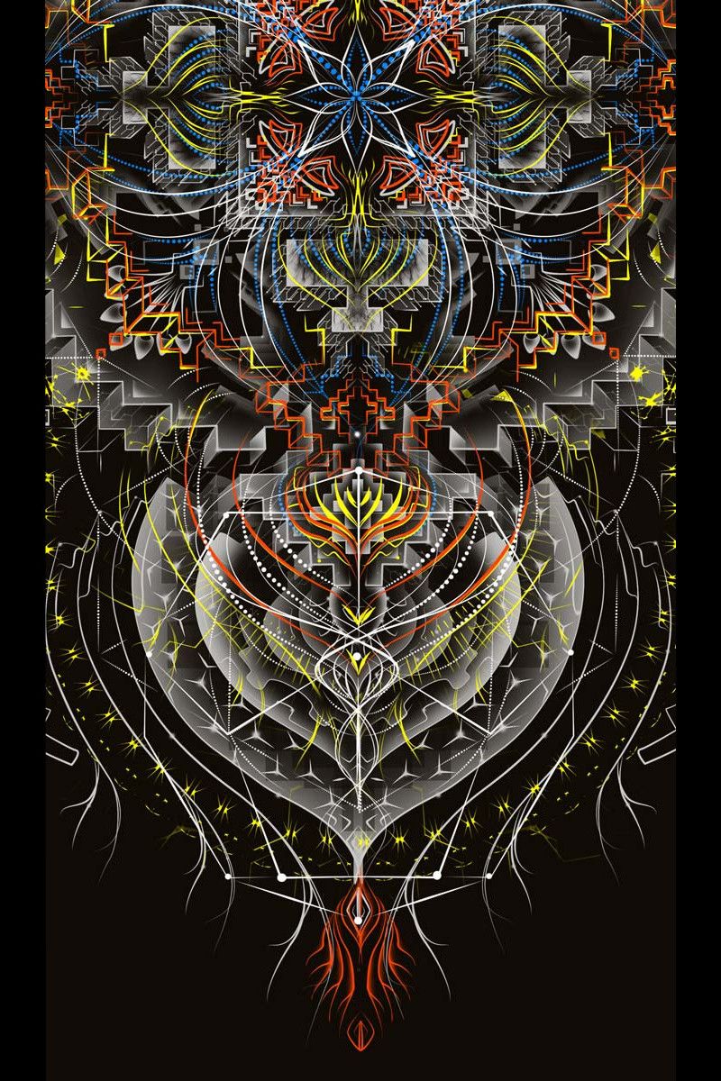 Кофта асимметричная Mandala