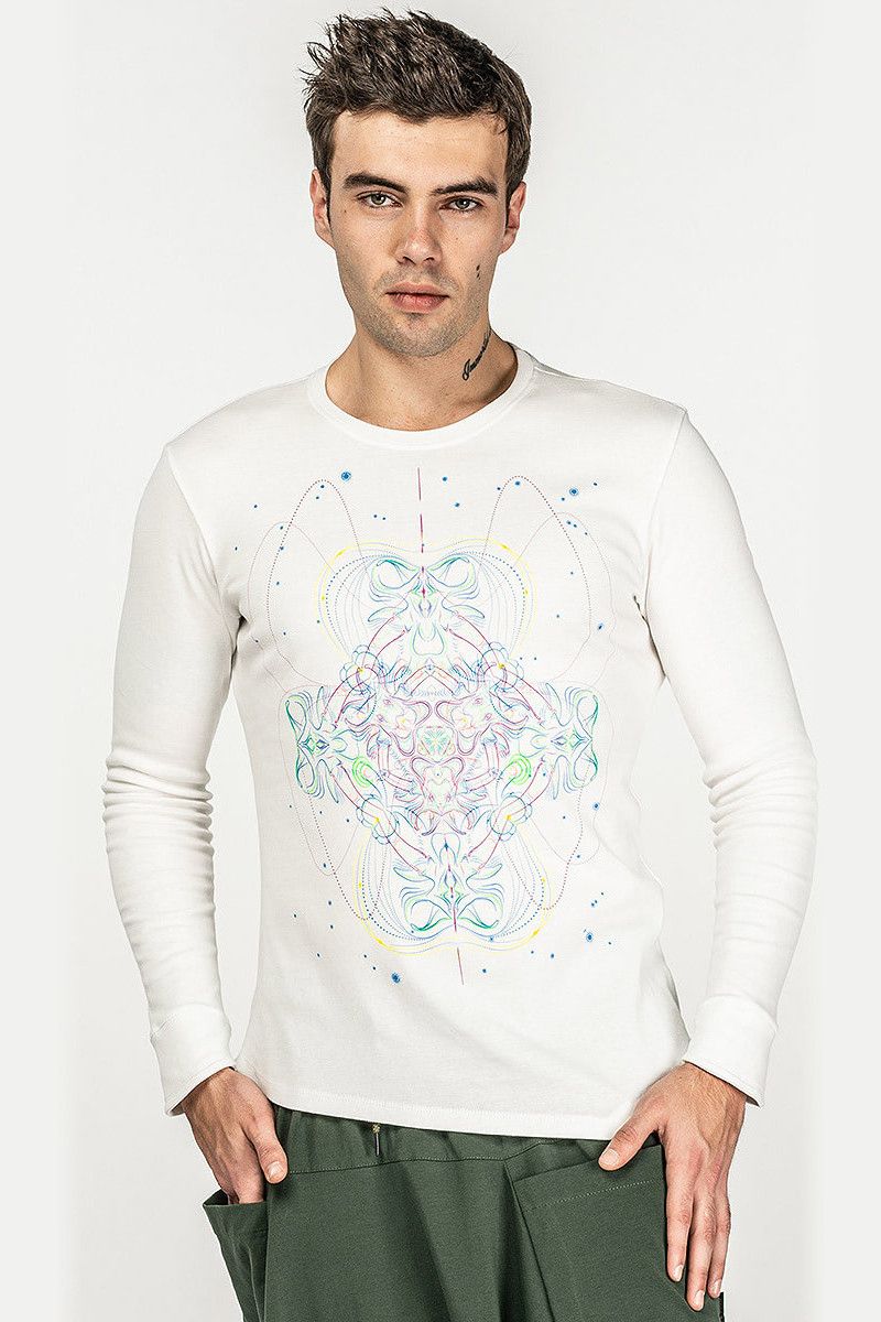 Кофта с авторским принтом «Yantra»