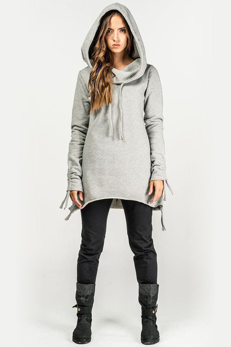 Теплая кофта с карманами