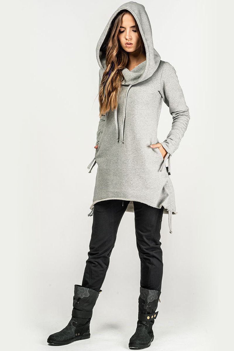 Теплая кофта с карманами