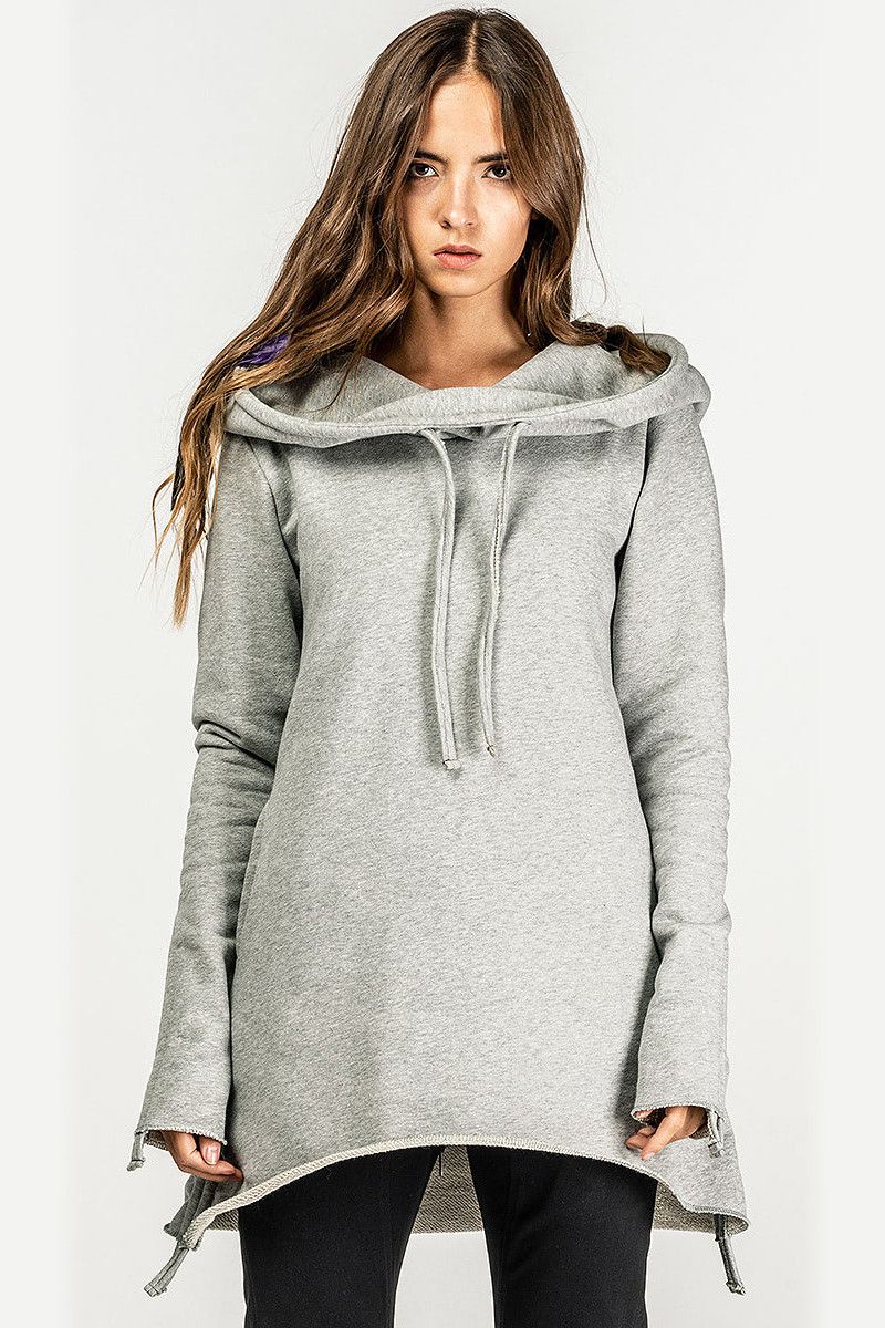 Теплая кофта с карманами