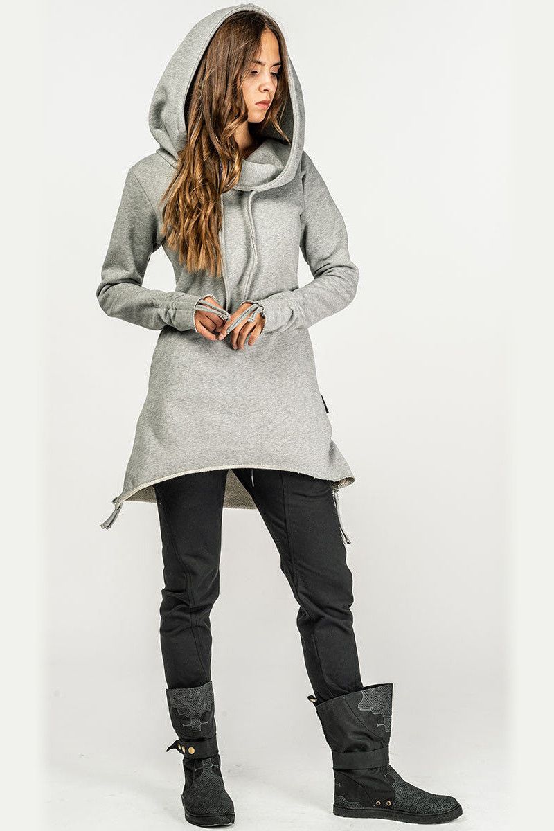 Теплая кофта с карманами