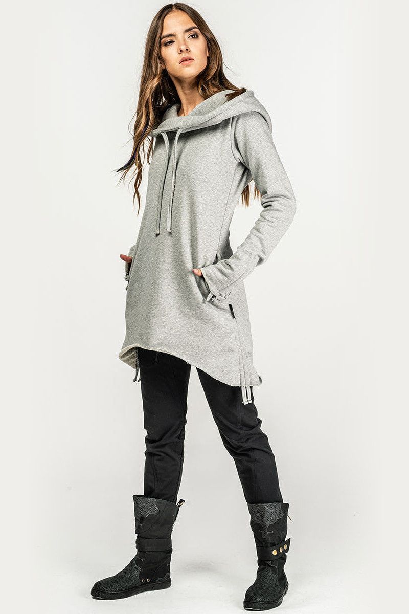 Теплая кофта с карманами