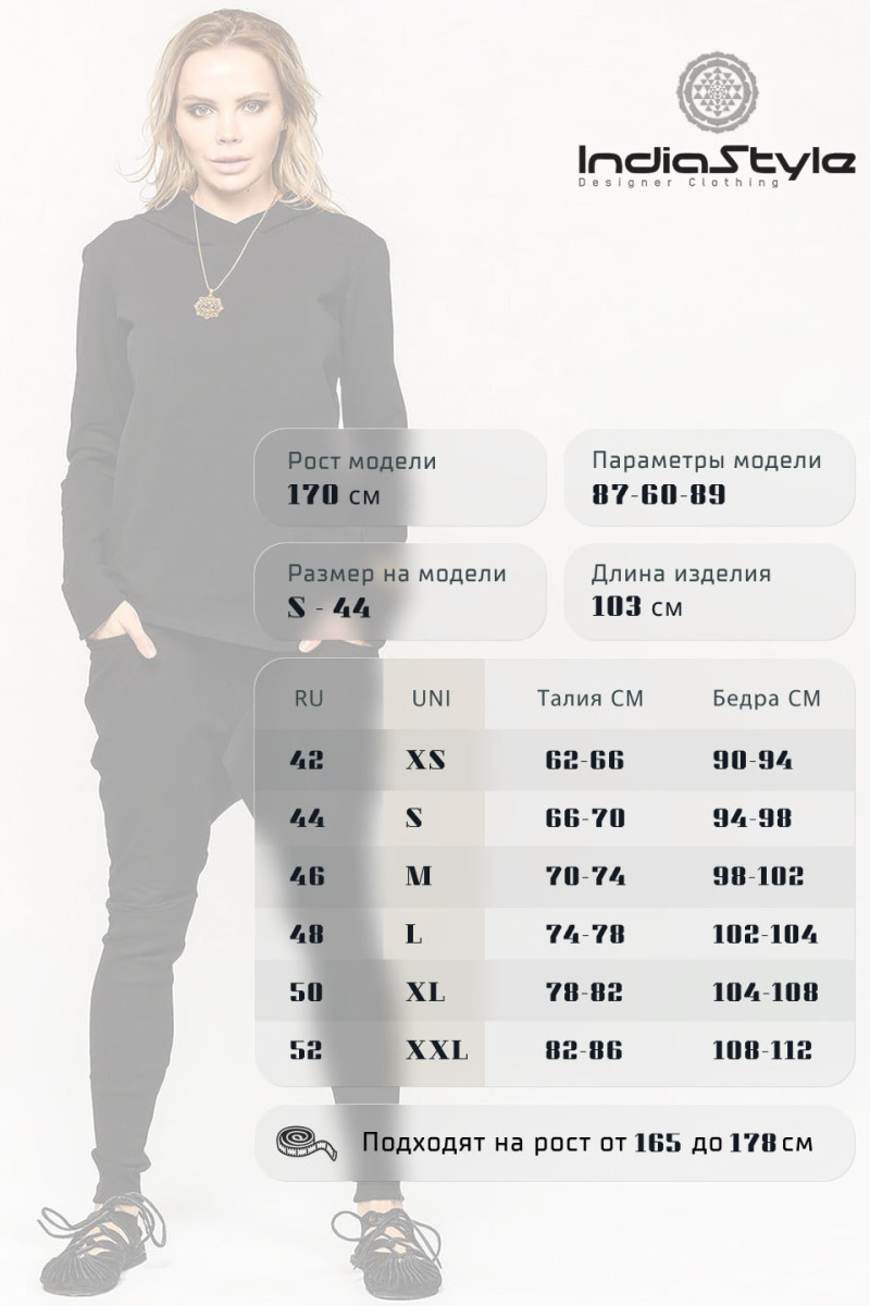 Черные утепленные галифе Флокс