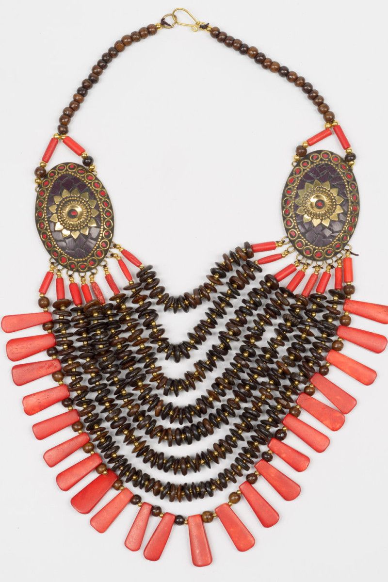 Украшение на шею, дерево 3466