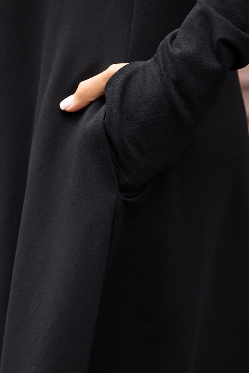 Авторское длинное теплое платье Данху