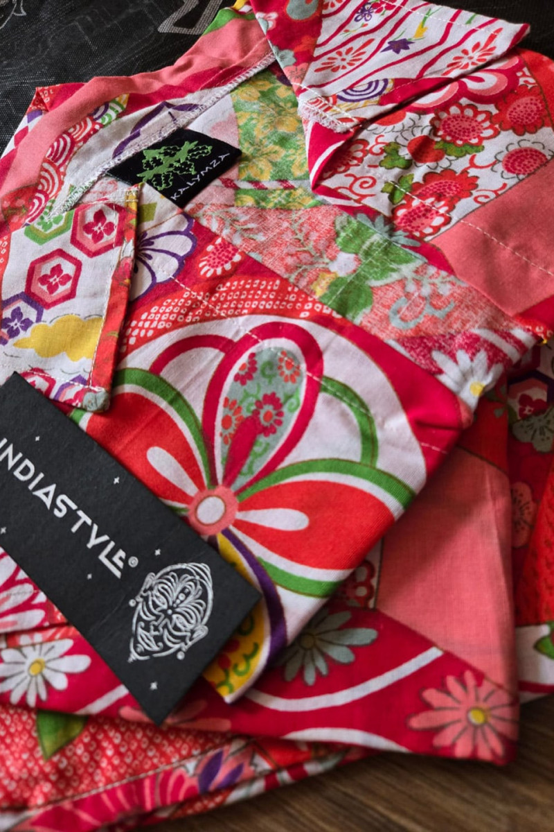 Топик летний с цветами Ванбах