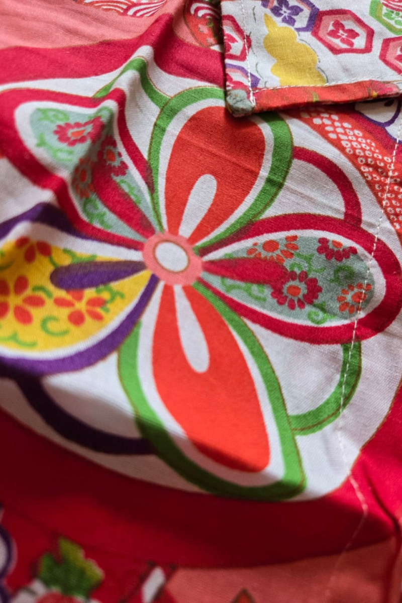 Топик летний с цветами Ванбах