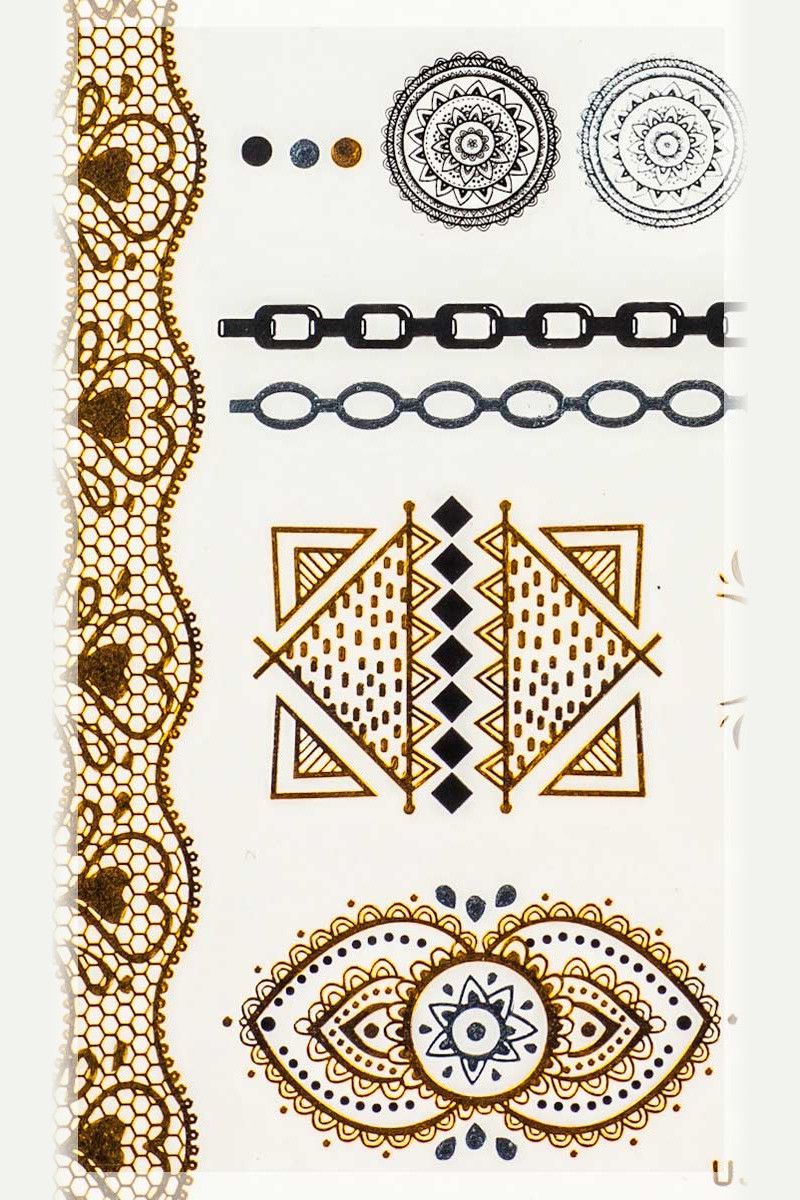 Флэш тату Знаки судьбы