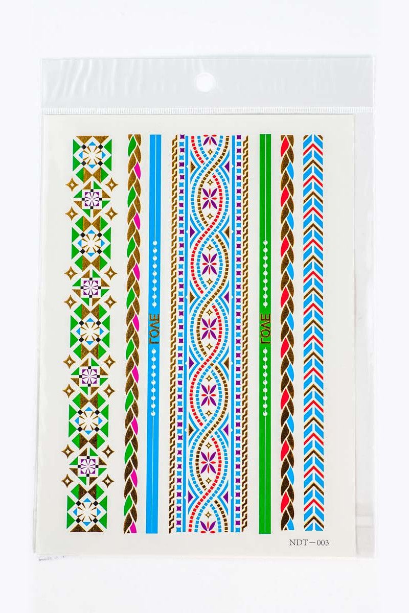 Флэш тату Время хиппи