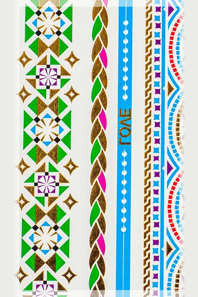 Флэш тату Время хиппи