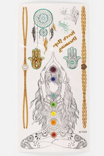 Временные татуировки Маниок