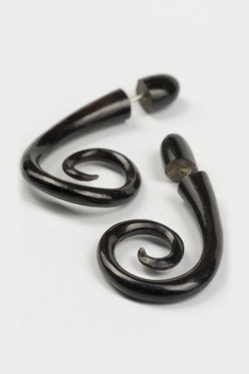 Серьги Спиральный мир