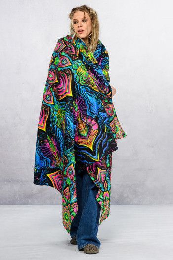 Плед флисовый Mandala